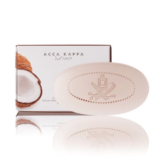 Твердое туалетное мыло Acca Kappa Coconut, твердое, 150гр