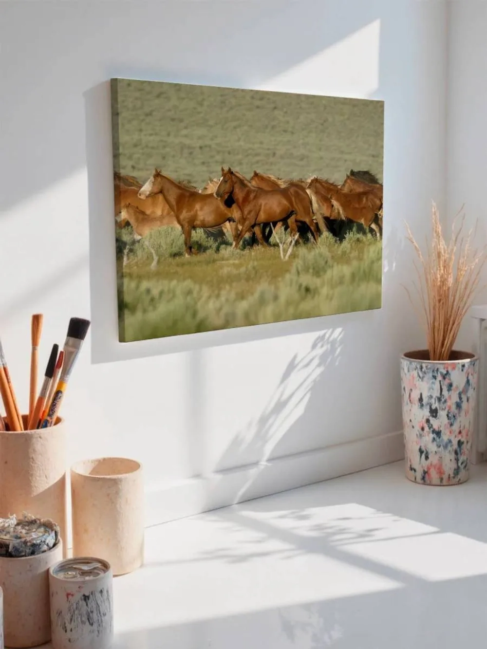 Картина на стену 40 X 50 Кони