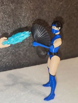 Подвижная фигурка "Китана" Mortal Kombat, пластик, цветная