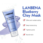 Маска Lanbena Увлажняющая от морщин, Черника Blueberry Mask, 50 г