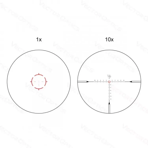 Прицел Vector Optics Continental X10 1-10х28 ED FFP (VET-RAR) (SCFF-48)