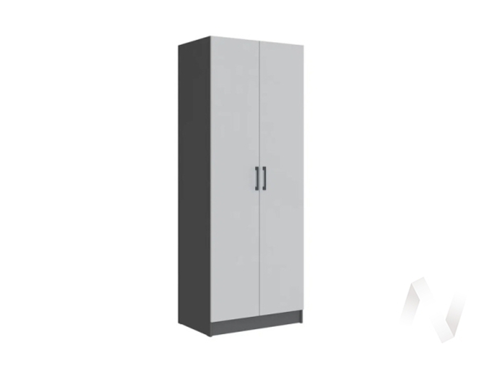 Шкаф 800 Спальня Вегас (графит серый/камень серый)