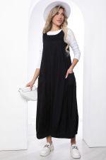 Сарафан В стиле Бохо (черный) П8826 LT Collection