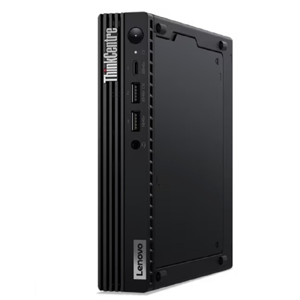 Компьютер Lenovo ThinkCentre M70q Tiny G3 [11T300AQUM] (КЛАВ.РУС.ГРАВ.) Black (i3-12100T/8GB/256GB SSD/DOS/k+m)