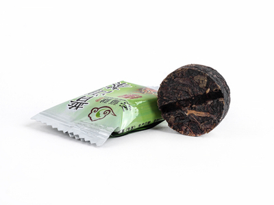 59285 Чай прессованный зеленый Пуэр Шэн "Юньфусян, Конфетка", сяо то