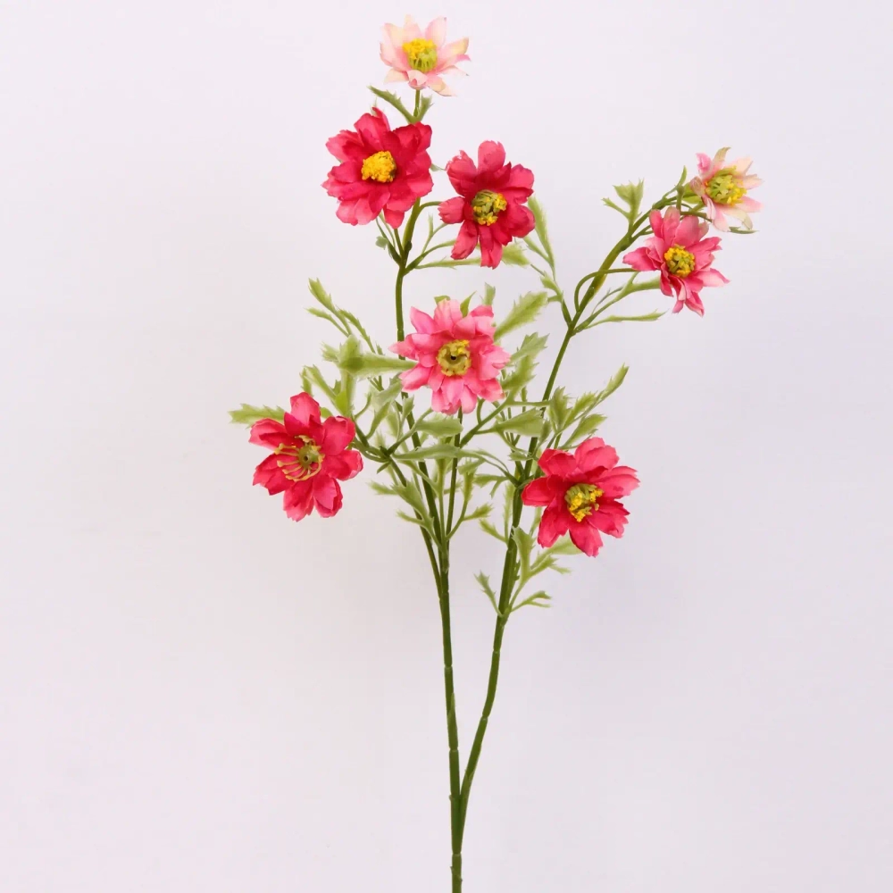 Искусственные цветы «Космея» 68см розовые