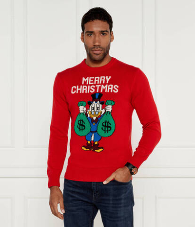 Свитер HERON ST. BARTH x DISNEY ST.Barth - красный(HER0001)