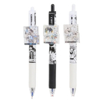 Ручка шариковая, масляная, автоматическая, Jiandan, синие чернила, с насадкой, серия "АНИМЕ", 36 шт