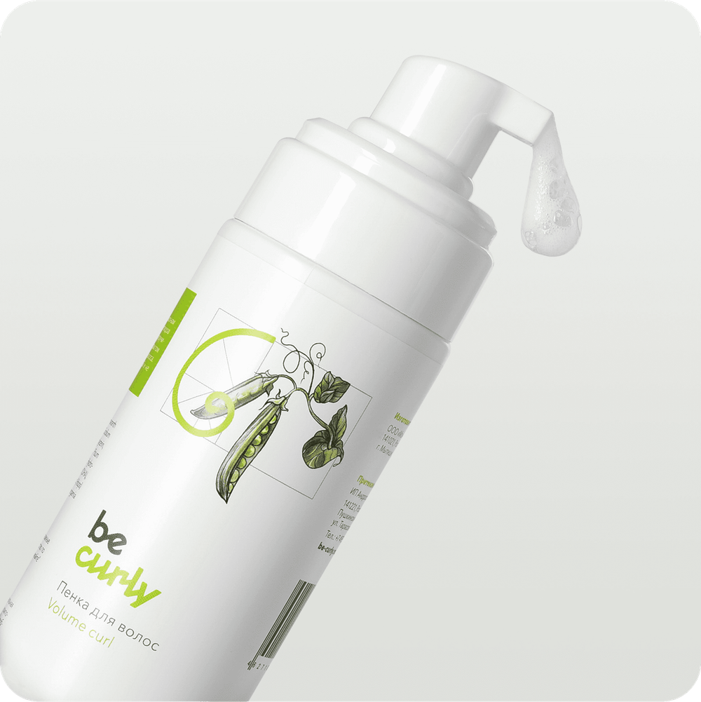 Пенка с легкой фиксацией Volume curl, фото 2