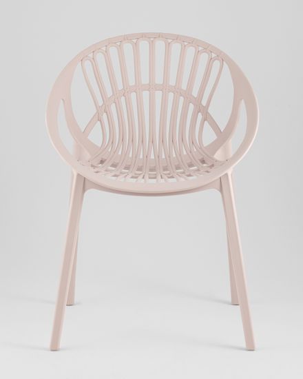 Стул Takeo пластик нежно-розовый