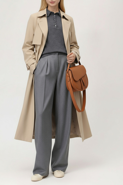 BOSS Поло из мериносовой шерсти