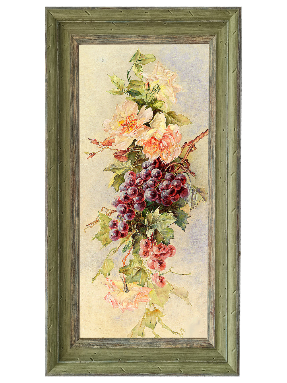 Картина на стену для интерьера на холсте в раме 22*41 см