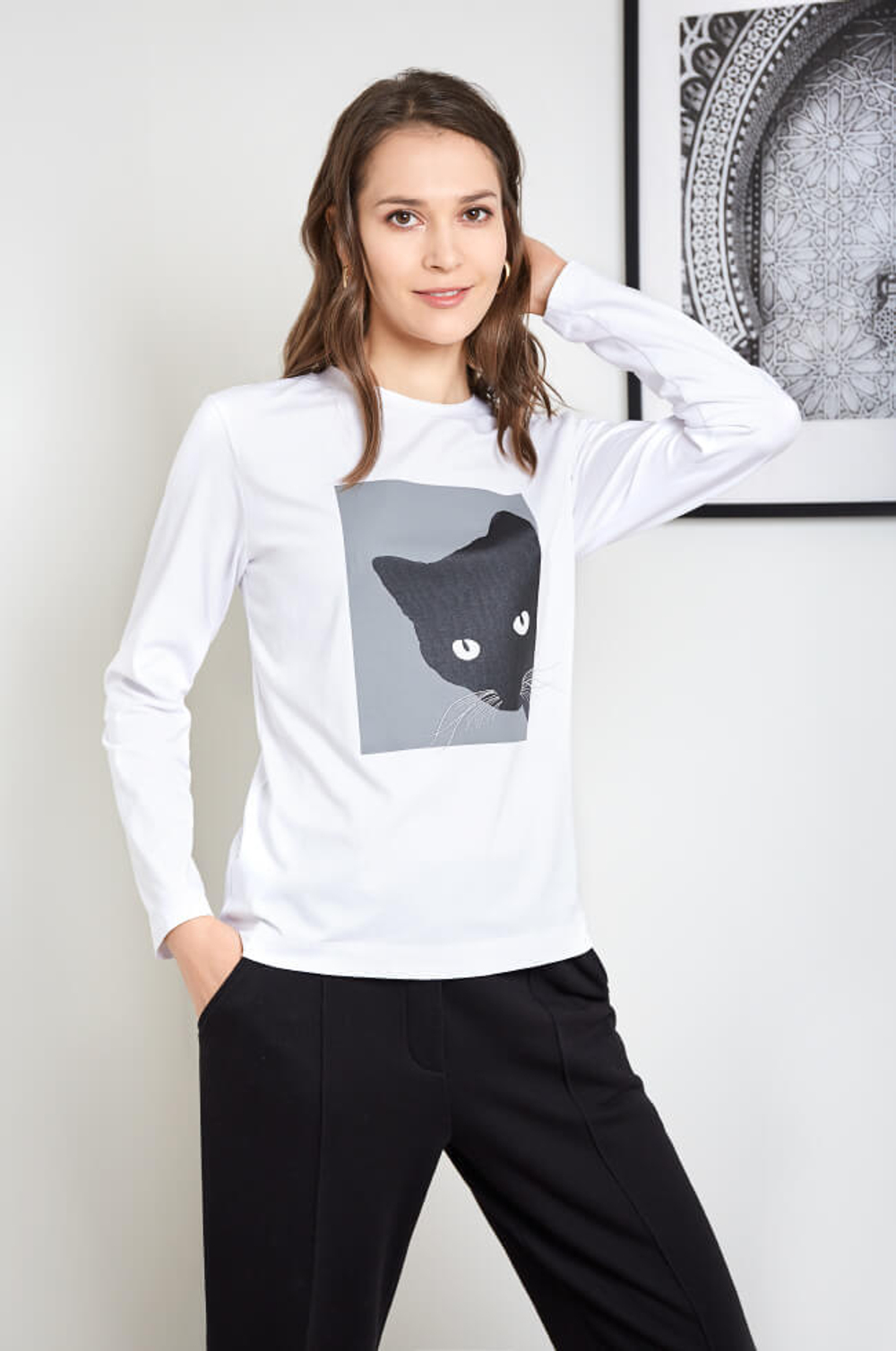 22432 Джемпер женский (белый)