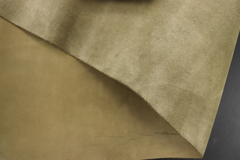 1,2-1,4 Кожа Нубук Крумбош Хаки