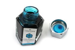Флакон с чернилами Carandache CHROMATICS Hypnotic Turquoise 50мл (8011.191)