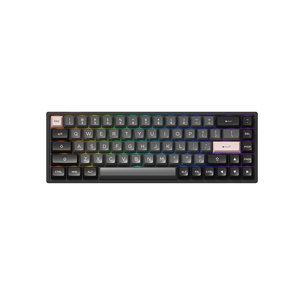 AKKO 3068B (Plus Edition, Black&Pink/3 Modes/RGB/Hot Swap/V3 Cream Yellow Switch)