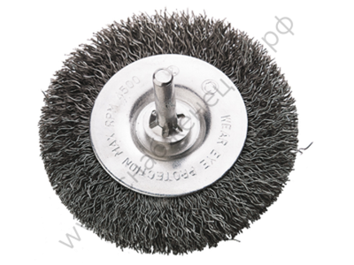 Щётка №081; 5405006120 d-50 для дрели дисковая,гофрирован.шестигран.