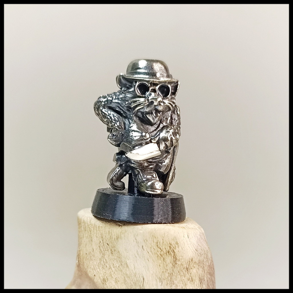 Темлячная бусина "Базилио" биметалл , лимитка