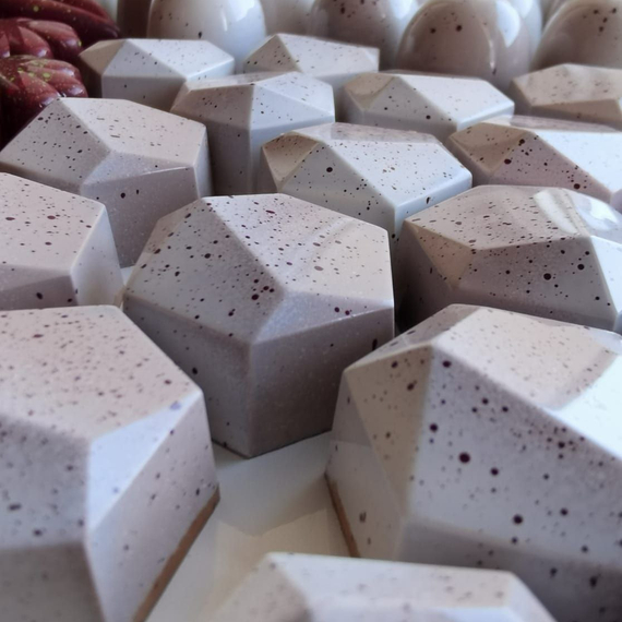 594 | Форма "Геометрия и грани" (275*175 мм)