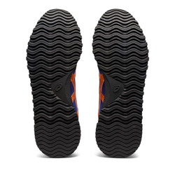 Кроссовки ASICS Tiger Runner II 1201A792-401, р.7 (рос.38,5),иск. кожа, текстиль, сине-оранжевый