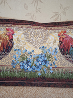 Декоративный гобеленовый чехол Петухи 34х87