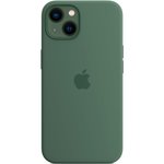 Силиконовый чехол с поддержкой MagSafe Apple Silicone Case для iPhone 13, Eucalyptus (Эвкалипт)
