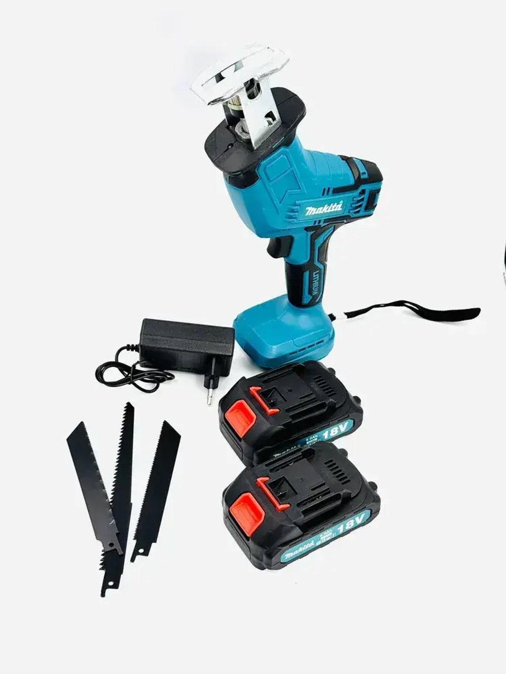 Пила сабельная MAKITA аккумуляторная 18 V в кейсе 2 АКБ