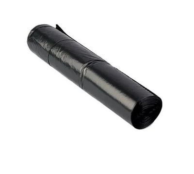 Мешки для мусора 360 л, 10 шт, 30 мкм, 120x160 см, ПВД, черные