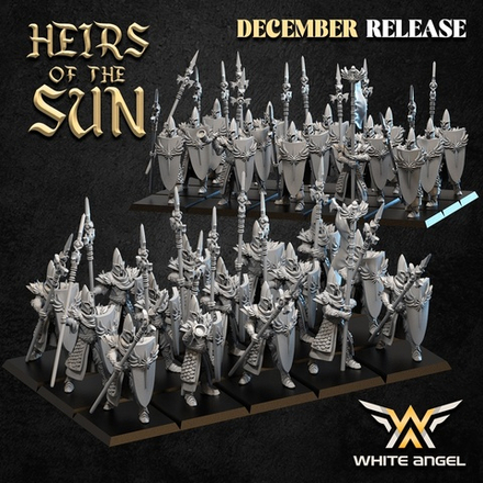 GUARD OF LIGHT - HEIRS OF THE SUN (DECEMBER RELEASE) (ELF FROM ELVES OF THE SUN)