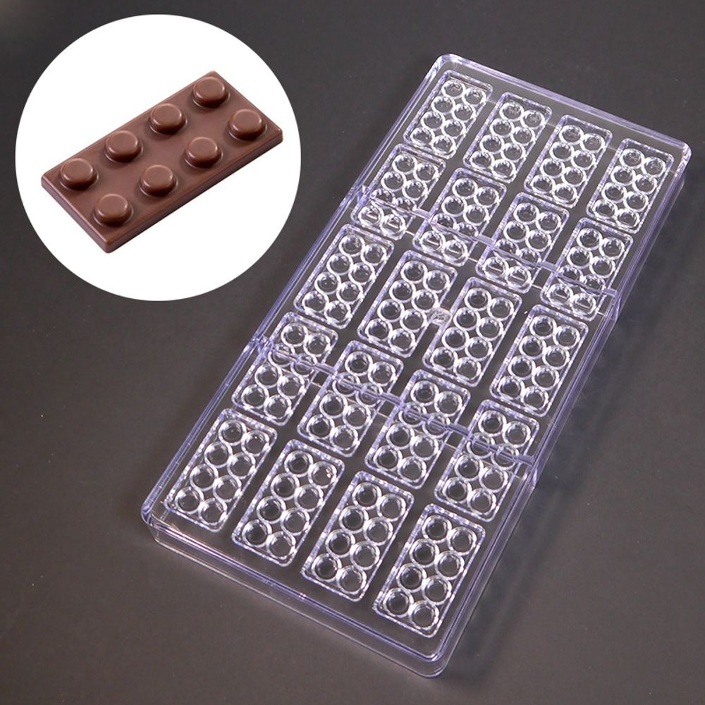 Форма для шоколада из поликарбоната ЛЕГО