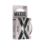 Презервативы MAXUS Extra Strong №3 , черные, утолщенные, 3 шт