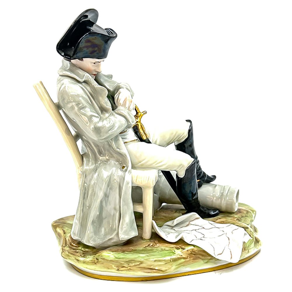 Император Наполеон. Фарфор. Шайбе-Альсбах, Тюрингия, сер. ХХ века.