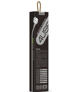 Фильтр сетевой LDNIO SE4432 (4роз./USB/2.0М.) Евровилка