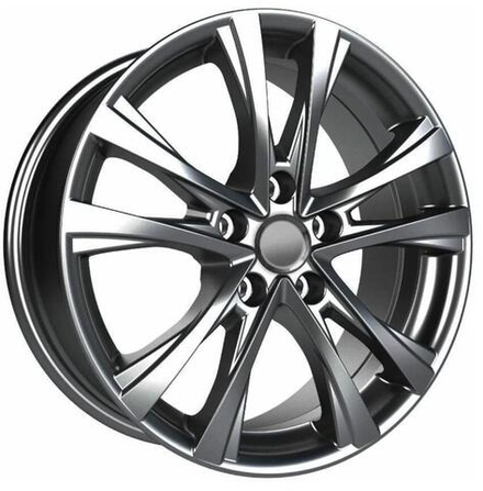 K&K KC776 7x17 5x114.3 ET 39 Dia 60.1 (дарк платинум)
