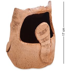 ZLC-185 Кашпо «Кот с рыбкой»