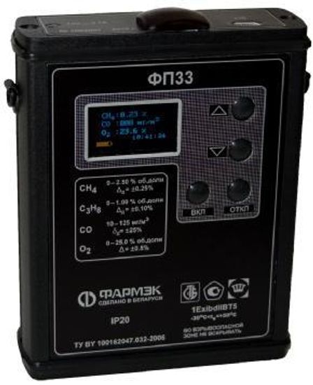 ФП33, Газоанализаторы, № в ГРСИ РФ - 32802-06