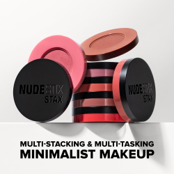 Nudestix Stax All Over Color Blush Balm - Многофункциональный макияж для глаз, губ и лица, 2,5 g