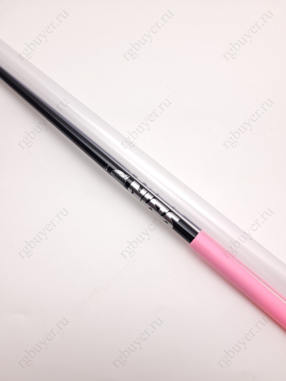Палочка Sasaki 57 см Черная с розовой ручкой BxP (Black x Pink)
