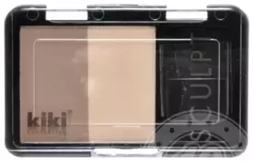 "KIKI" Контурные румяна д/лица CONTOUR №701 Коричневый, бежевый 5г