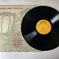 Винтажная виниловая пластинка LP Rudolf Dasek Рудольф Дашек, Dialogues (Чехословакия 1979)