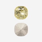 Кристалл Кушон (Сushion), оттенок "Лимонад"/"Jonquel", 10мм