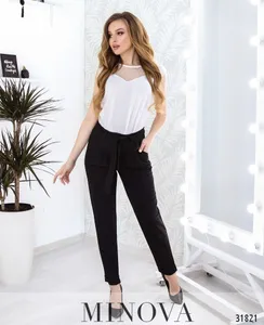 Брюки 1139-черный Minova