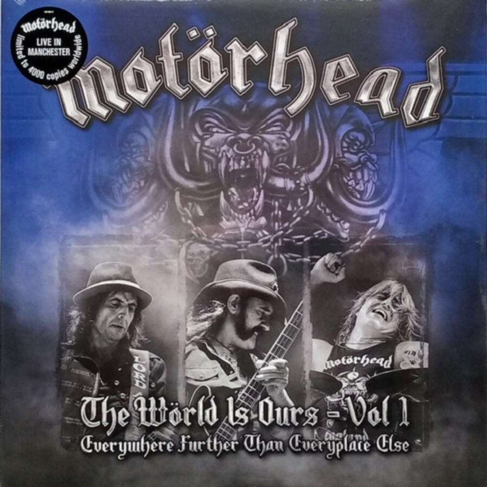 Motorhead / The World Is Ours - Vol 1 (Everywhere Further Than Everyplace Else)(Live In Manchester)(2LP)