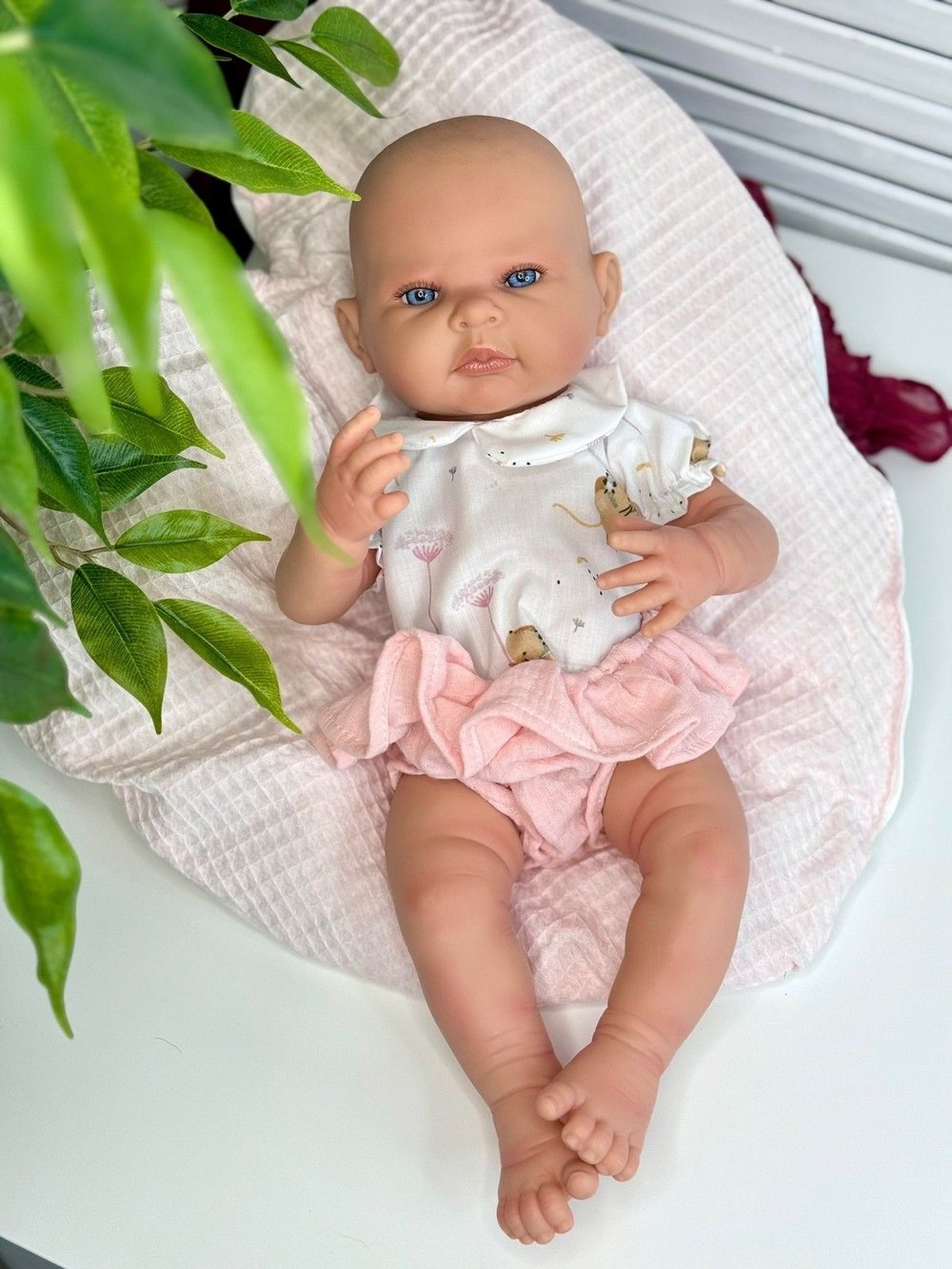 Кукла Реборн BERJUAN виниловая 45см Newborn (8122)