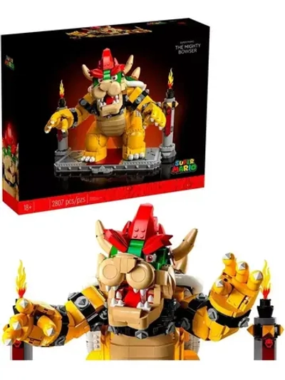 Конструктор Марио Могучий Боузер 2807 деталей