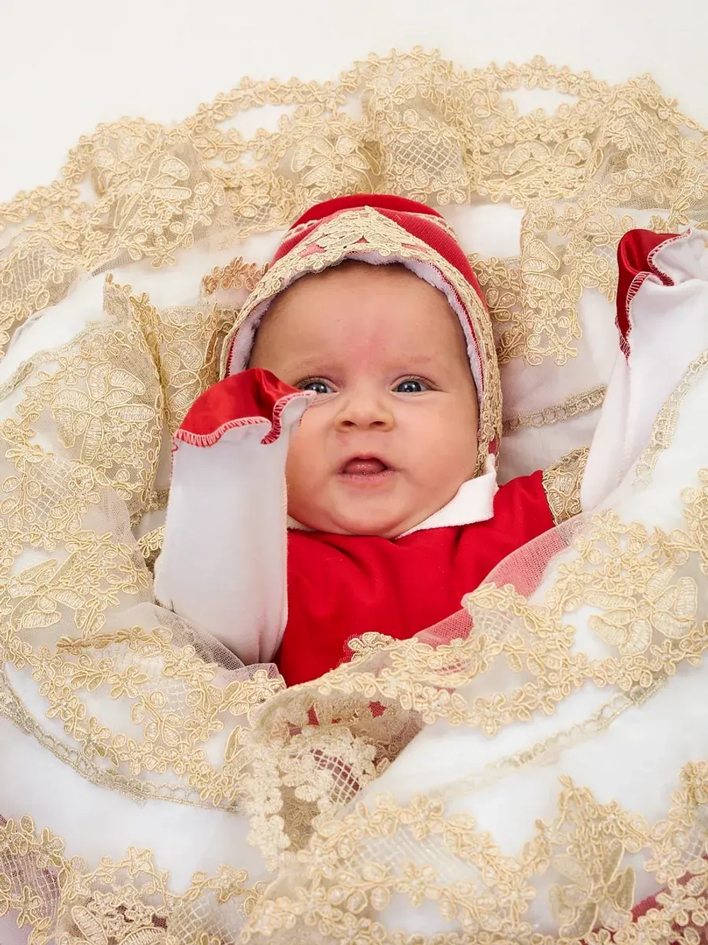 Комплект выписку новорождённому зимний