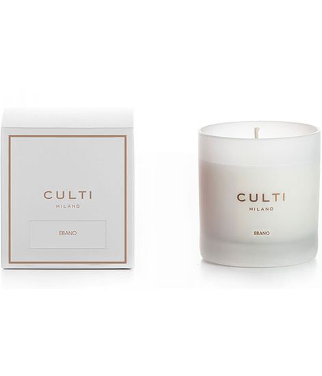Ebano Bianco, ароматическая свеча Classic collection, Culti Milano