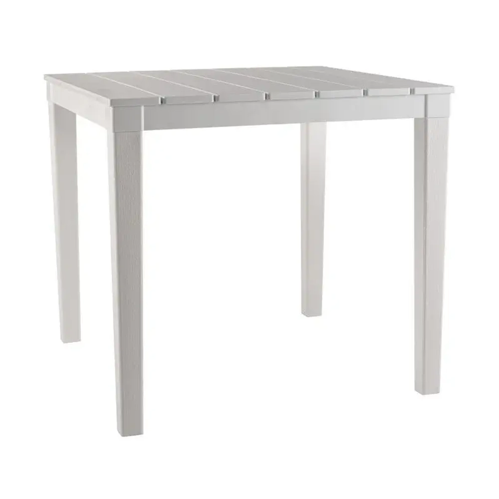 Стол Прованс квадратный 80см 4 ножки белый 800х800х715мм