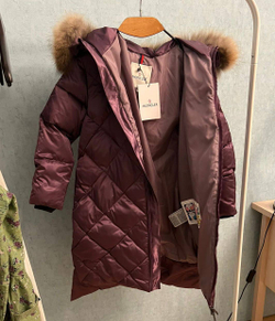 Детское пальто на пуху Moncler Coat