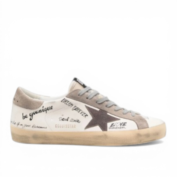 Женские кеды Super Star leather sneakers